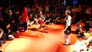 BLAZE(SHIRYU OUGA) vs baby KROW&RANA BEST25 KIDS WDC 2019 World Dance Colosseum #WDC