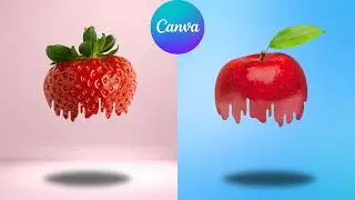Учебник по редактированию фотографий с эффектом капель в Canva