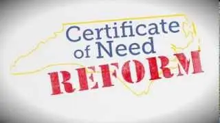 Certificate of Need REFORM Commercial