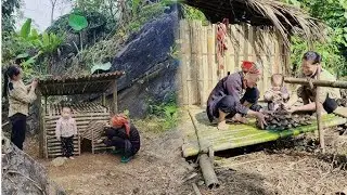 Struggling to Survive in the Forest | Building a Livestock Farm with a Disabled Grandmother