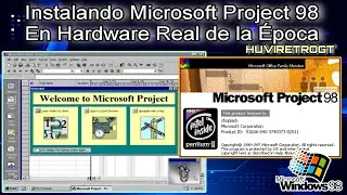 Instalando Microsoft Project 98 [Español] en Hardware Real