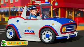 Ruote Sulla Macchina Della Polizia + Di pi&ugrave; Filastrocche per Bambini