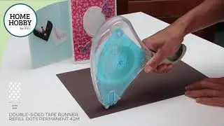 Double-sided Tape Runner Refillable Dots Permanent &bull; 42M &bull; HomeHobby by 3L