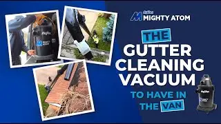 skyVac&reg; Mighty Atom: THE Gutter Cleaning Vacuum to have in the Van