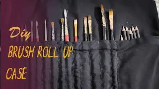 Painting Brush Roll-up Case 🖌️