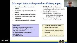 Patient Experience vs. Efficiency and Methods for Optimization with Machine Learning in Healthcare
