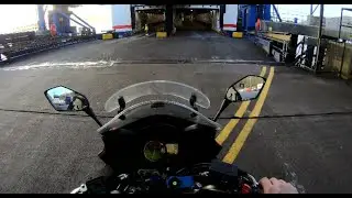 Boarding the ferry to Belfast on a motorcycle #motorcycle #motorcyclelife  #boardingpass