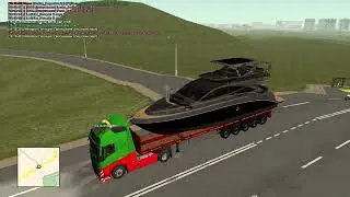 Демонстрация системы перевозки не габаритных грузов GreenTech RolePlay
