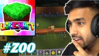 Zoo Making in #minecraft small brother #lokicraft || चिड़ियाघर बनायें || @JASH.GAMING