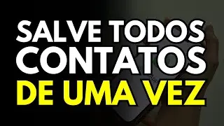 como salvar todos os contatos no gmail I salvar contatos em massa no gmail Atualizado