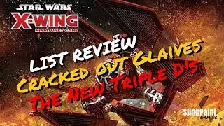 Обзор списка: Миниатюры Cracked Out Glaives (3 TIE/Def) X-Wing &mdash; САУ