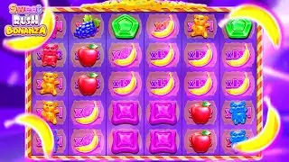 ЛУЧШИЙ ЗАНОС!!! ДОЖАЛ! ПОДНЯЛ С ФУНКЦИИ В SWEET RUSH BONANZA / ЕЩЁ И СМОГ КОМБЕКНУТЬ!