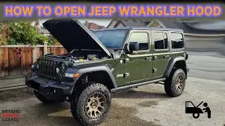 КАК ОТКРЫТЬ КАПОТ JEEP WRANGLER (КРАТКОЕ РУКОВОДСТВО)