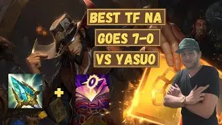 &bull;&nbsp;BEST TF NA [Drew IQ] 7-0 | Twisted Fate vs Yasuo