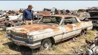 1963 Cadillac Coupe DeVille Restoration ASMR | From Rusted Royalty to Chrome Legend