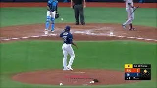 Edgar Garcia | Tampa Bay Rays | Strikeouts (1) MLB 2020