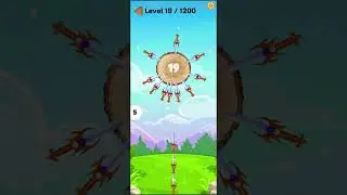 Knife Game: Hit the Target - LS 1: One tap game