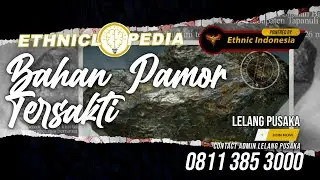 Pamor PRAMBANAN, dari Batu Meteor KANJENG KYAI PAMOR di Jogja | Ethniclopedia |