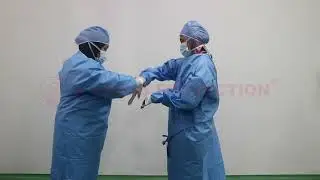 Cross Protection (M) Sdn Bhd  |  How to wear Surgical Gown