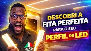 COMO INSTALAR PERFIL DE LED SLIM SEM DEIXAR A FITA MARCANDO. Segredo revelado dos instaladores