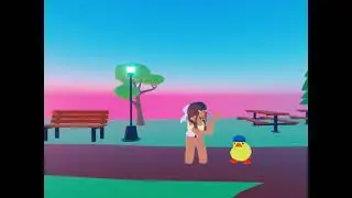 Dancing with my swaggy duck 😎