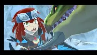 MONSTER HUNTER STORIES -  MT. CELION DEFEAT STYGIAN ZINOGRE AND BRACHYDIOS WALKTHROUGH #35