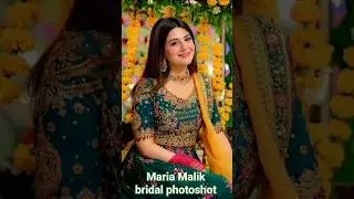 Maria Malik bridal look__#mariamalik#actress#bridalphotoshot#weddingphotography#bridallook#cute#nice