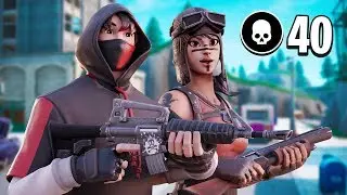 40 Kill Duo Squads with no health per kill! w Evade Blast