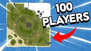 I Put 100 players on a ONE GRID Server in Rust...