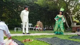 Picnic Theatre Company @ Embassy of Ireland scene from Oscar Wilde - 