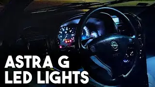 Let there be light! - Astra G LED lights [Speedometer, AC panel, mid, tid, did]