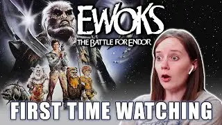 FIRST TIME WATCHING | The Battle For Endor (1985) | Movie Reaction | Vintage Star Wars Ewoks Action