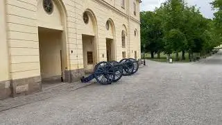 Drottningholm Palace and slott in Stockholm with Dr Alhayani