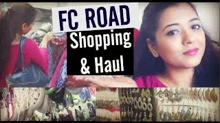 🛍 Shopping Haul | FC Road | Pune Street shopping | First Time experience | HashSmitiCandid