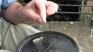 Carp Rigs - Tying the Knotless Knot
