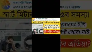 APDCL Smart meter bill payment problem, Smart meter bill payment online Assam, Smart meter problem.