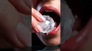 Eating a 💎🍓 CrystalSnap Berry ZA Creative Asmr #shorts #viralvideo