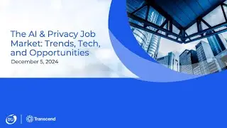 The A.I. & Privacy Job Market: Trends, Tech, and Opportunities | December 2024