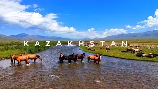 Kazakhstan 4K-Shalkode Steppe｜Cinematic Drone Footage