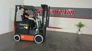 Продается электрический вилочный погрузчик TOYOTA 8FBCU20 4000 фунтов #2930.