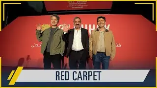 Red Carpet Ceremonies for the Kurdish film in competition titled (THE FLYING MEATBALL MAKER) 
