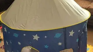 Assembling Rocket Tent