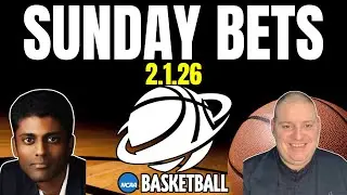 Sunday NCAA Basketball Picks - 2/1/26 l Craig Trapp & Indian Cowboy NCAAB Picks & Predictions
