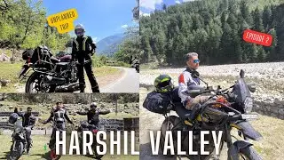 Harshil valley bike trip! Episode 2 ! Rustam Rider! Harley x440