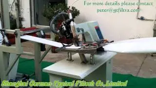 Automatic Liquid Filter Bag Production Line \ Liquid Filter Tube Welding Machine