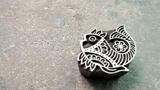 Wooden Block Printing Stamp: Summer Printing Idea & Teen Project for Creative Printing | CraftMahal