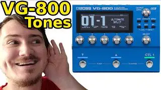 Boss VG-800 Sound Demo, VG 800 Direct Input Stereo Sounds