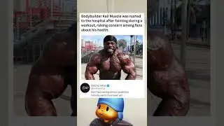 Bodybuilder Kali Muscle was rushed to the hospital after fainting during a workout. #gym #workout