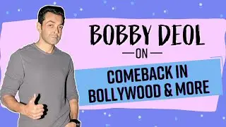 Bobby Deol On The Turning Point Of His Life & More| Exclusive Interview