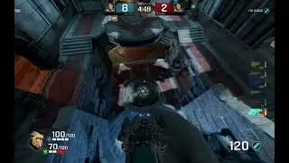 Dyumba in his prime VS Peter34 [Corrupted Keep] (Quake Champions) {10.01.26}